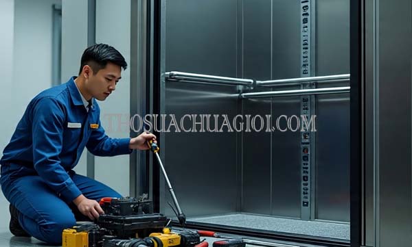 thợ sửa thang máy xã phước vĩnh an giá rẻ