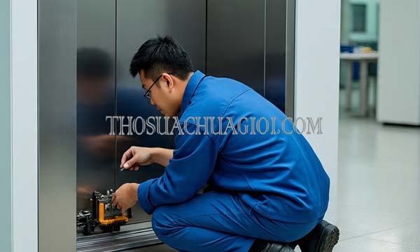 Thợ sửa thang máy xã Phước Vĩnh An cũ gọi 30 phút có mặt