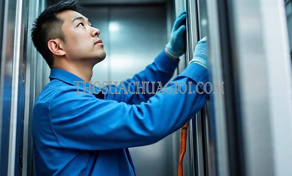 thợ sửa thang máy xã tân hiệp