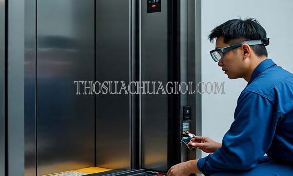 thợ sửa thang máy xã tân quý tây giá rẻ