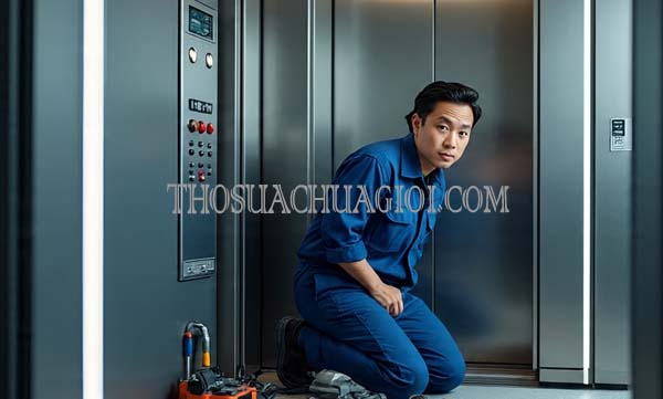 thợ sửa thang máy xã tân thạnh đông giá rẻ