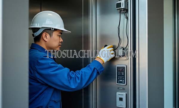 thợ sửa thang máy xã tân thạnh đông
