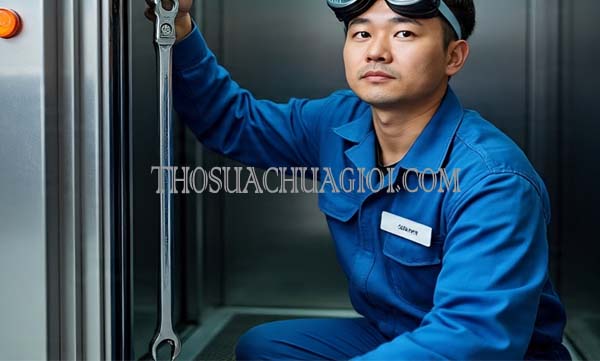 thợ sửa thang máy xã tân thạnh tây giá rẻ