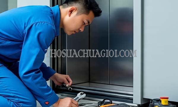 thợ sửa thang máy xã tân thới nhì giá rẻ