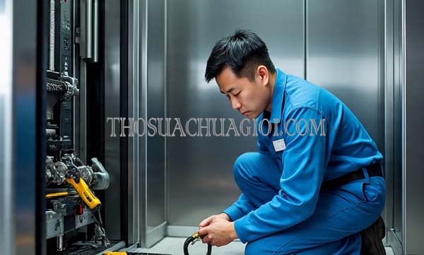thợ sửa thang máy xã tân thới nhì