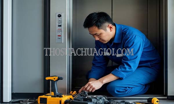 Thợ sửa thang máy xã Xuân Thới Đông cũ chất lượng 25 phút có