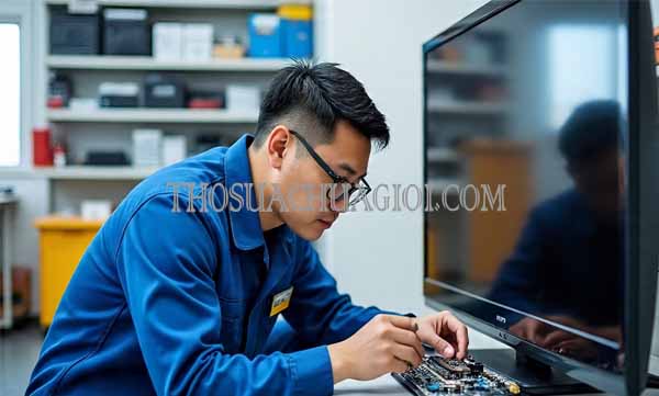 Thợ sửa tivi ở Phú Quốc