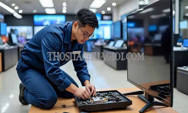 Thợ sửa tivi tại Phú Quốc đến tận nhà sau 30 phút