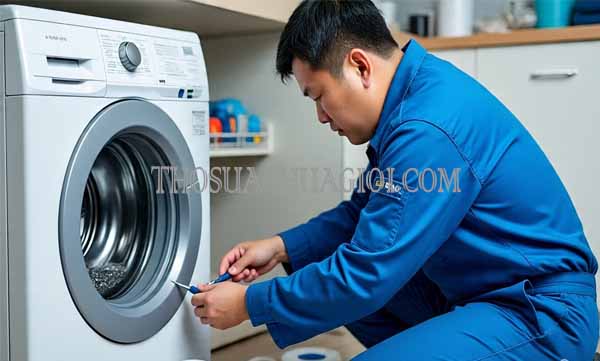Thợ vệ sinh máy giặt tại Cần Giuộc chỉ 20 phút đến tận nơi