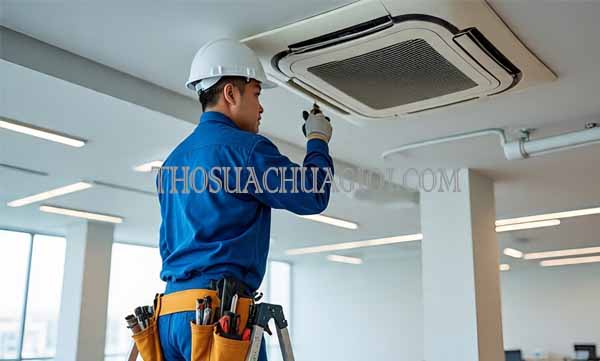 Thợ tháo lắp máy lạnh Cẩm Lệ