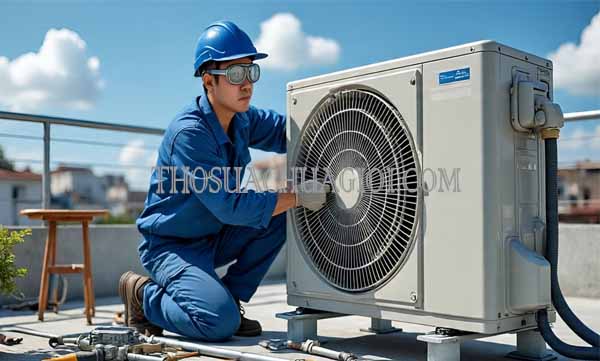 Thợ tháo lắp máy lạnh Cần Giuộc