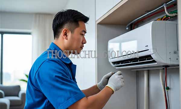 Thợ tháo lắp điều hòa tại Hưng Yên uy tín 15 phút có mặt