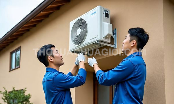 Thợ tháo lắp máy lạnh phường Đông Hòa mới gọi 10 phút có mặt