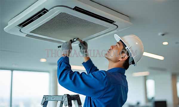 Thợ tháo lắp máy lạnh tại Cẩm Lệ
