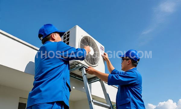 Thợ tháo lắp máy lạnh phường An Lạc mới chất lượng 30 phút có