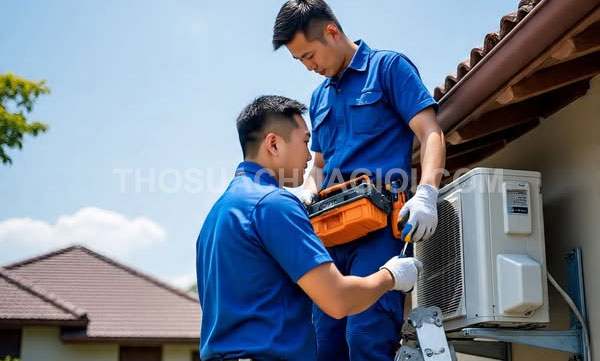 thợ tháo lắp máy lạnh tại phường Đông Hòa