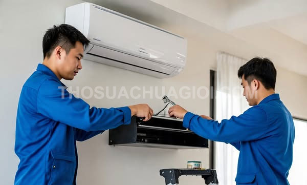 Thợ tháo lắp máy lạnh tại phường Phú Thọ Hòa