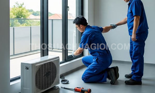 Thợ tháo lắp máy lạnh tại phường Tân Đông Hiệp