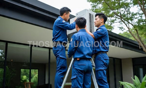 Thợ tháo lắp máy lạnh tại phường Tân Tạo