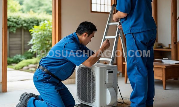 thợ tháo lắp máy lạnh tại xã Bình Mỹ