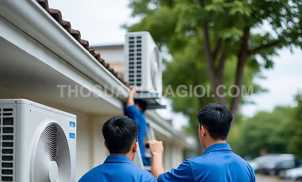 thợ tháo lắp máy lạnh tại xã Phú Hòa Đông