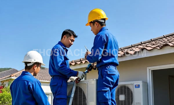thợ tháo lắp máy lạnh tại xã Tân An Hội