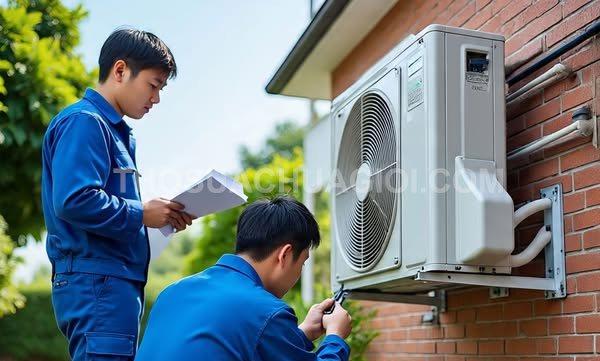Thợ tháo lắp máy lạnh tại xã Vĩnh Lộc