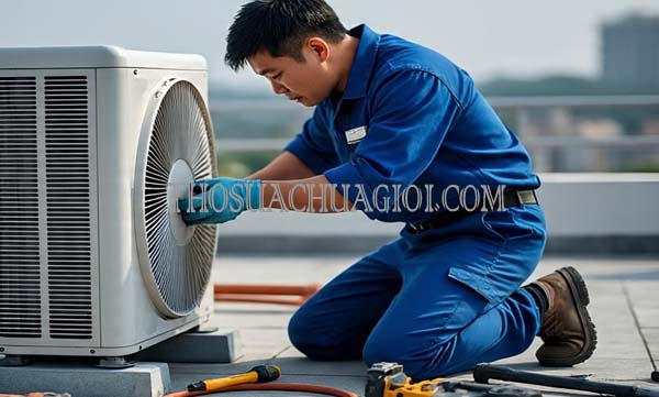 thợ tháo lắp máy lạnh xã an phú tây