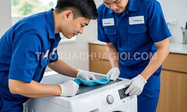 Thợ vệ sinh máy giặt phường Long Bình