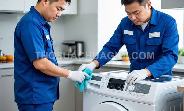 Thợ vệ sinh máy giặt phường Long Phước