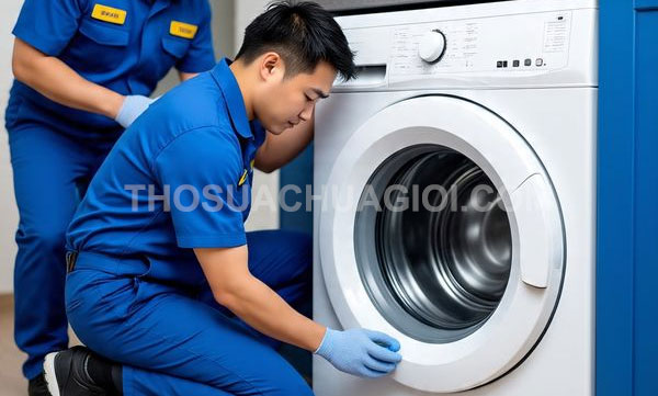 thợ vệ sinh máy giặt phường Long Trường