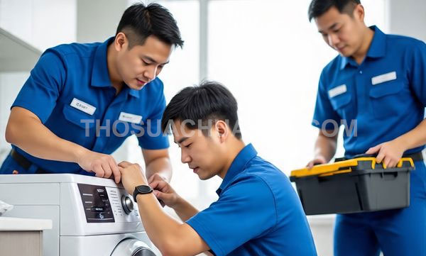 thợ vệ sinh máy giặt phường Phú Thuận