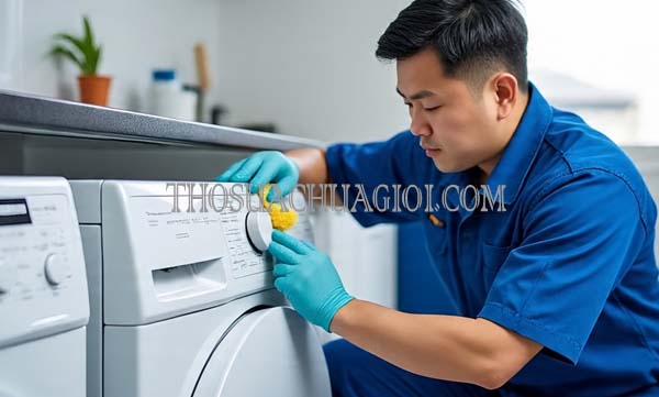 thợ vệ sinh máy giặt phường tân kiểng giá rẻ