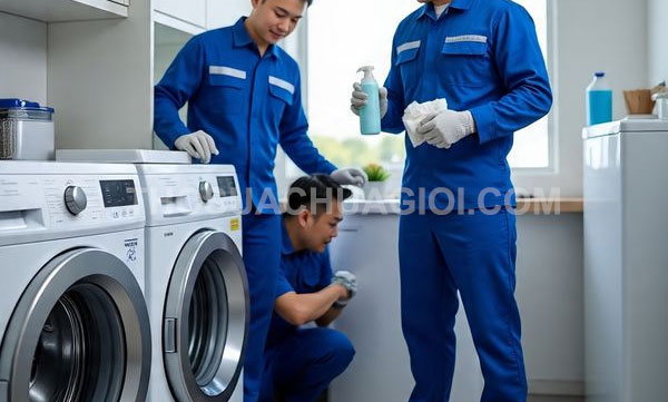 thợ vệ sinh máy giặt phường Tân Tạo