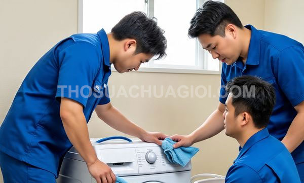thợ vệ sinh máy giặt phường Tây Thạnh