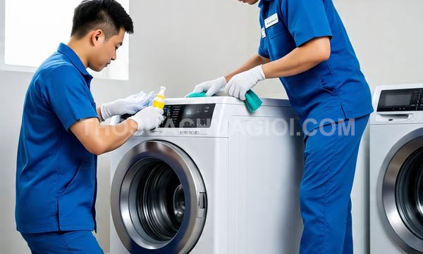 thợ vệ sinh máy giặt tại Thuận An