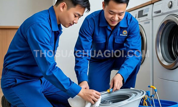 thợ vệ sinh máy giặt tại phường An Phú Đông