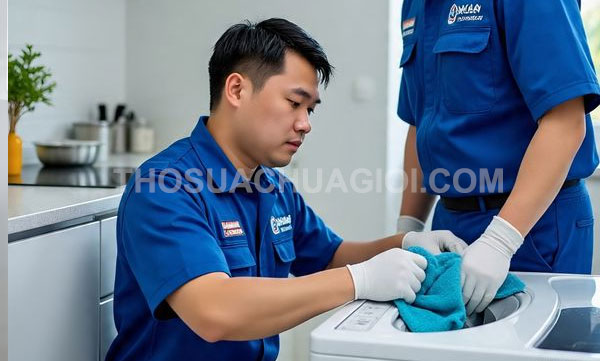 Thợ vệ sinh máy giặt tại phường Cầu Ông Lãnh