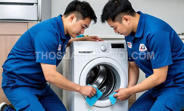 Thợ vệ sinh máy giặt phường Long Bình mới giá rẻ 25 phút có mặt