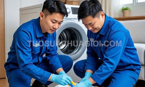 thợ vệ sinh máy giặt tại phường Phú Thạnh