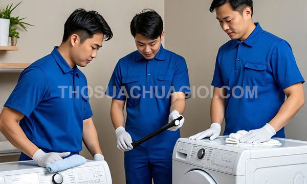 thợ vệ sinh máy giặt tại phường Tân Thới Hiệp