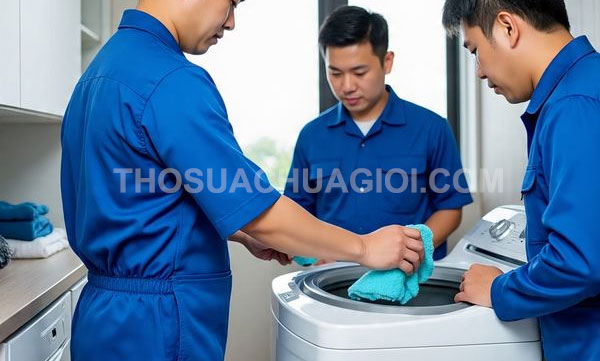 thợ vệ sinh máy giặt tại phường Tân Thuận
