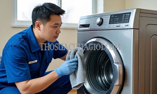 Thợ vệ sinh máy giặt tại Sơn Trà chất lượng 25 phút có
