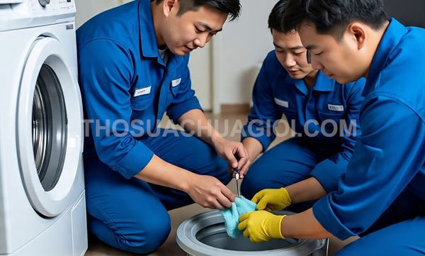 thợ vệ sinh máy giặt xã Hiệp Phước