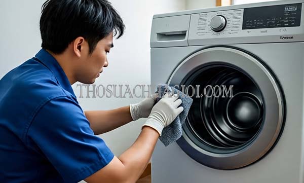 Thợ vệ sinh máy giặt xã Hòa Phú cũ gọi 30 phút có mặt