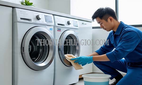Thợ vệ sinh máy giặt xã Nhơn Đức cũ giá rẻ 20 phút có mặt