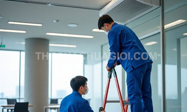 Thợ vệ sinh máy lạnh phường Lái Thiêu