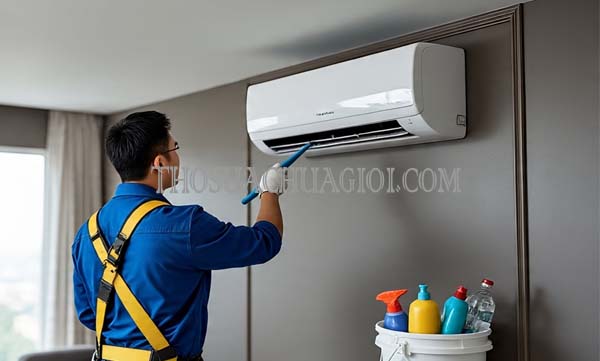 thợ vệ sinh máy lạnh phường linh chiểu giá rẻ