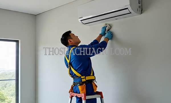 thợ vệ sinh máy lạnh phường linh đông