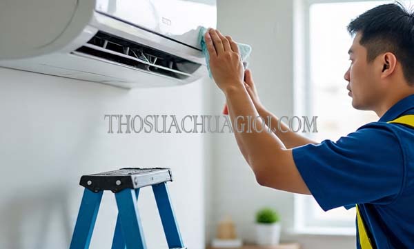 thợ vệ sinh máy lạnh phường linh tây giá rẻ